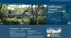 Desktop Screenshot of friesenhof-nordsee.de